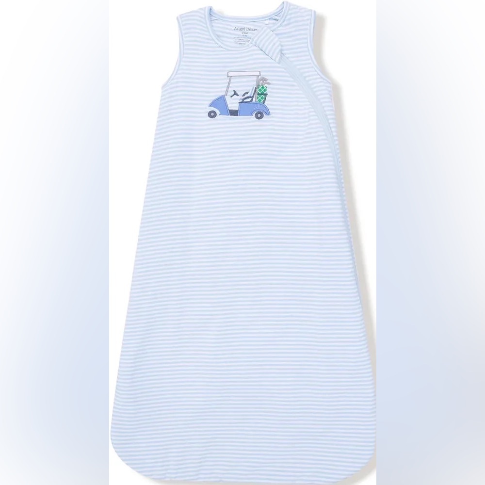 NWT Angel Dear Blue Striped Golf Cart Sleep Sack